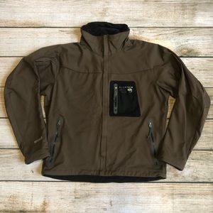 Mountain Hardware Brown Conduit Soft Shell Jacket